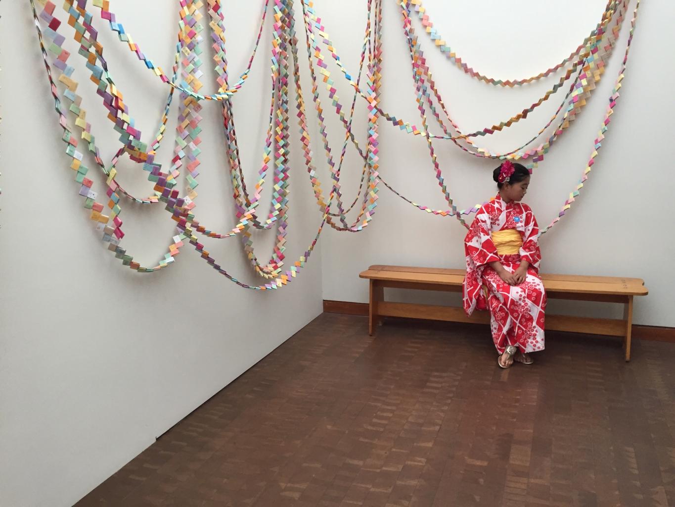 PHOTO by Al Amorteguy of girl in kimono at JANM